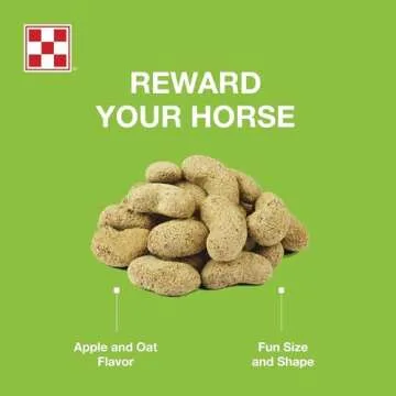 Purina | Apple and Oat Flavored Horse Treats | 3.5 Pound (3.5 lb) Bag