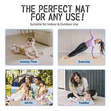 Yay Mats Stylish Extra Large Baby Play Mat Safe Soft Foam