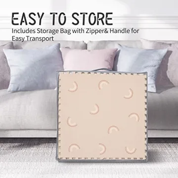 Yay Mats Stylish Extra Large Baby Play Mat Safe Soft Foam