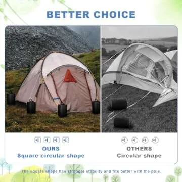ILLUMINEW 4 Pack Canopy Water Weight Bag Set for Tents