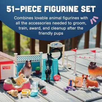 Constructive Playthings Dog Academy Playset for Ages 4+