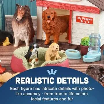 Constructive Playthings Dog Academy Playset for Ages 4+