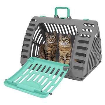 Sport Pet Designs Foldable Cat Carrier for Easy Travel