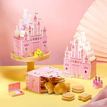 Enchanting Castle Candy Boxes for Princess Parties