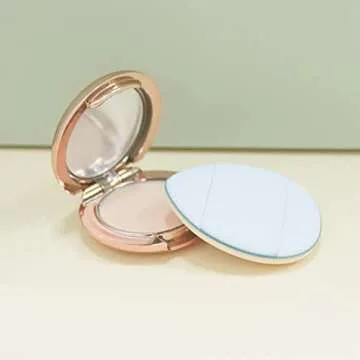 24 PACK Mini Triangle Powder Puff Makeup Pads Beauty Blender Sponges for Face Profusion Liquid Blush Beauty Blender Puff (Pink + Black + Blue + White)