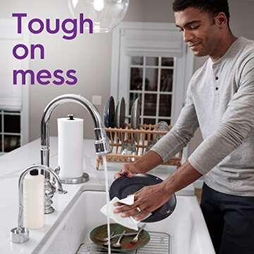 Viva Signature Cloth Paper Towels, Choose-A-Sheet - 6 Big Rolls = 9 Regular Rolls (78 Sheets Per Roll), 6 Count (Pack of 1)