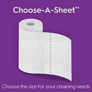 Viva Signature Cloth Paper Towels, Choose-A-Sheet - 6 Big Rolls = 9 Regular Rolls (78 Sheets Per Roll), 6 Count (Pack of 1)