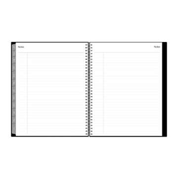 Blue Sky 2022-2023 Academic Year Weekly & Monthly Planner, July 2022 - June 2023, 8.5" x 11", Flexible Cover, Wirebound, Enterprise (130609-A23)