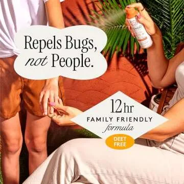 Grand Tongo DEET-Free Insect Repellent with Picaridin, The 12 Hour Protection, DEET Alternative - Citrus + Sandalwood