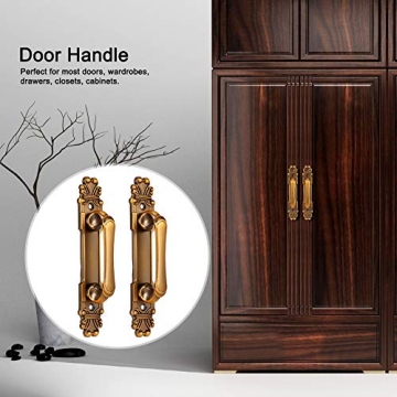 Elegant Zinc Alloy Door Handles for Your Home Decor