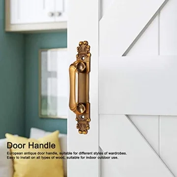 Elegant Zinc Alloy Door Handles for Your Home Decor