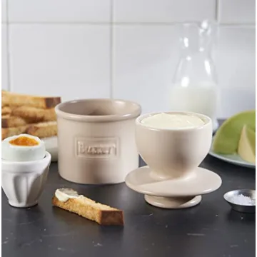Butter Bell Crock for Fresh, Spreadable Butter in Kitchen