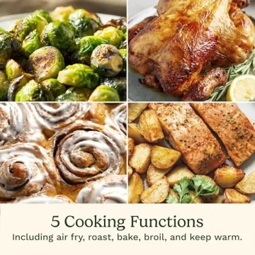 Cuisinart 6-Qt Air Fryer Oven with 5 Cooking Presets