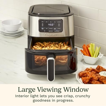 Cuisinart 6-Qt Air Fryer Oven with 5 Cooking Presets