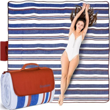 Scuddles Extra Large Picnic Blanket - Water-Resistant Home Essential