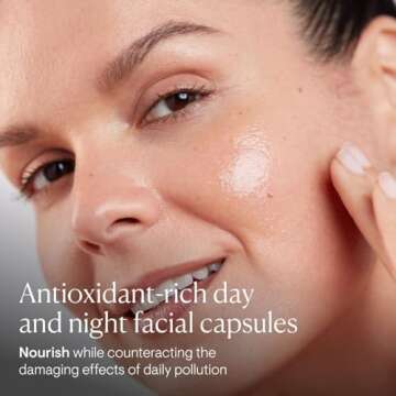 ELEMIS Skin Bliss Capsules, 60 Count – Antioxidant-Rich Anti-Aging Day & Night Face Oils, Purify, ...