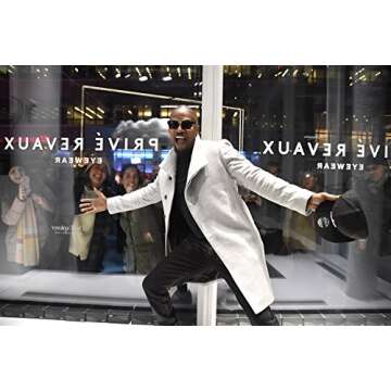 PRIVÉ REVAUX ICON Collection “The Foxx” Designer Polarized Geometric Sunglasses