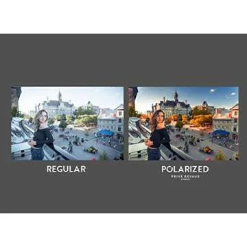 PRIVÉ REVAUX ICON Collection “The Foxx” Designer Polarized Geometric Sunglasses