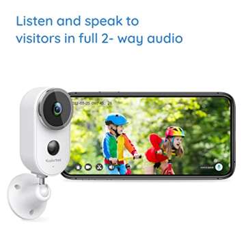 Wireless Solar Security Camera for Home Monitoring