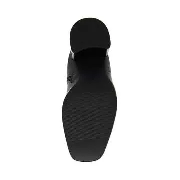 Madden Girl Women's Winslow Fashion Boot, Black Paris, 7.5