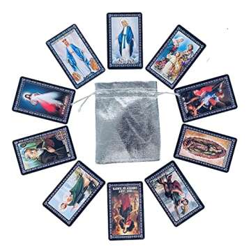 Catholic Saints Set of 10 Holy Prayer Cards for All Occasions