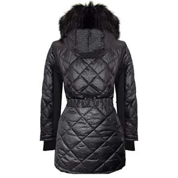 Stylish Michael Kors Women's Quilted Coat with Hood
