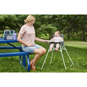 Regalo My High Chair Portable Travel Fold & Go Highchair