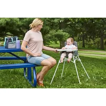 Regalo My High Chair Portable Travel Fold & Go Highchair