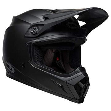 Bell MX-9 MIPS Equipped Motorcycle Helmet - Outstanding Safety & Comfort in Solid Matte Black