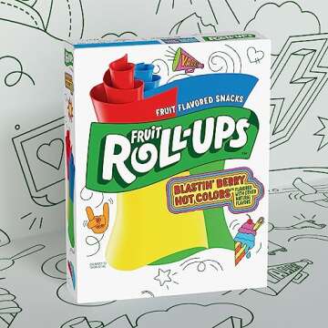 Fruit Roll-Ups Blastin' Berry Snacks, 10 ct All Ages