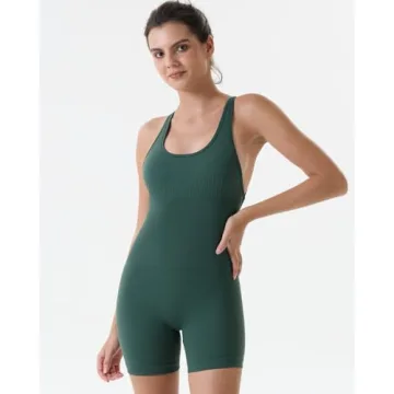 AUROLA Women's Strappy Romper: Workout & Lounge Essential