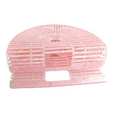 Stylish Bewaltz Summer Beach Acrylic Tote Bag Pink