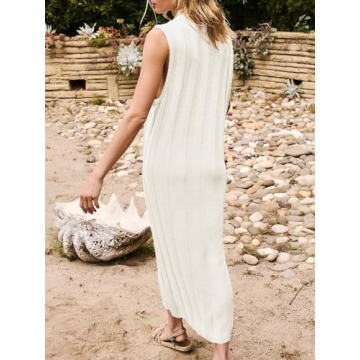 Fisoew Summer Sleeveless Maxi Dress - Comfort Meets Style