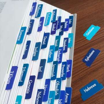 Bible Tabs for Easy Organization for Study and Bible Labels