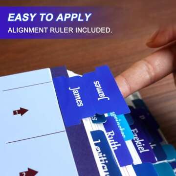 Bible Tabs for Easy Organization & Study Supplies