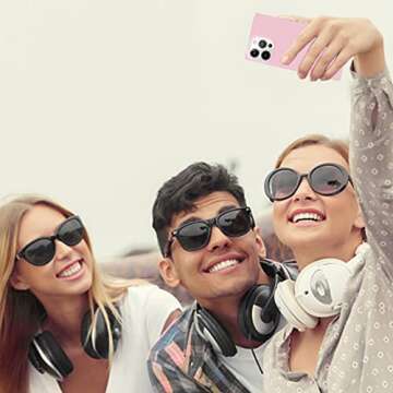 Omorro Compatible with Neon Phone Rectangle iPhone 14 Pro Max Case for Women, Bright Fluorescence Luxury Designer Flexible Soft Slim TPU Rubber Gel Bumper Rectangle Edge Protective Girly Rectangle