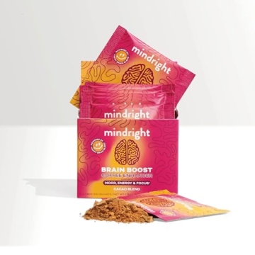 Boost Your Brain with MINDRIGHT Coffee Enhancer - Caffeine Free, Low Sugar