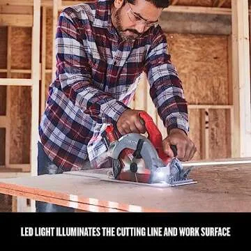 CRAFTSMAN V20 Cordless Circular Saw for Precision Cutting