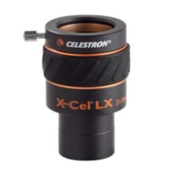 Celestron 2X Barlow Lens for 1.25" Eyepieces - Enhance Views