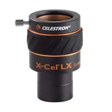 Celestron 2X Barlow Lens for 1.25" Eyepieces - Enhance Views