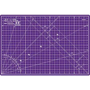 Elan Cutting Mat A3 Pink & Purple, Self Healing Cutting Mat 18 x 12 INCH, 5-Ply Craft Mat Pink, Hobb...