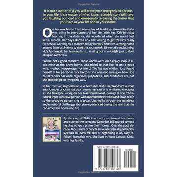 Organization is a Learnable Skill: A Memoir of How I Transformed My Life and Reclaimed My Home in 36...