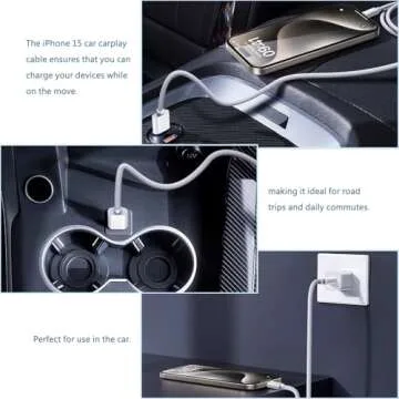 DTOL USB A to USB C Cable - Fast Charging & Data Transfer