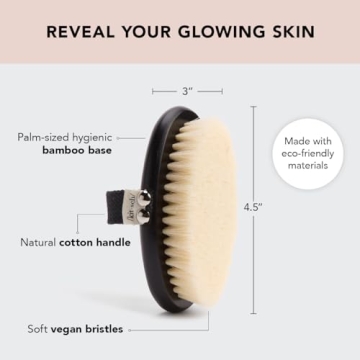 Kitsch Vegan Dry Brushing Body Brush for Sensitive Skin