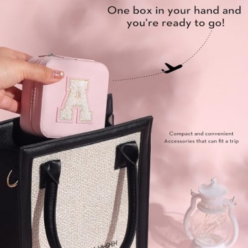 Stylish Parima Travel Jewelry Box for Girls and Women