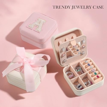 Stylish Parima Travel Jewelry Box for Girls and Women