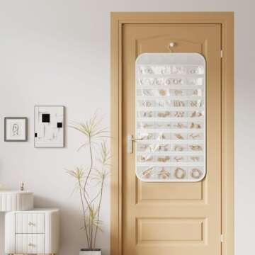 DonYeco 80-Pocket Dual-Sided Jewelry Organizer