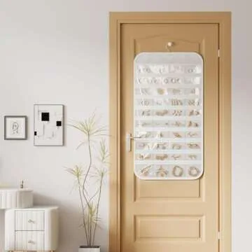DonYeco 80-Pocket Dual-Sided Jewelry Organizer