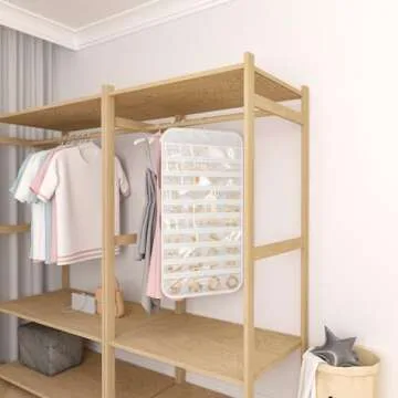 DonYeco 80-Pocket Dual-Sided Jewelry Organizer