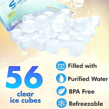 Urban Essentials Reusable Ice Cubes for Flavorful Drinks